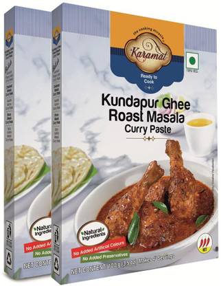 Karamat Kundapur Ghee Masala Curry Paste Pack of 2