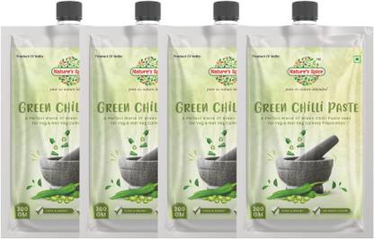 Nature's Spice Green Chilli Paste - 800 Grams
