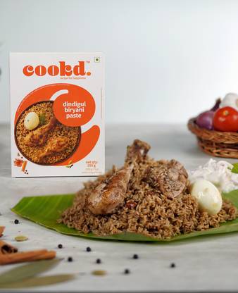 Cookd Dindigul Biryani Paste (Serves 3 People) | Ready to Cook Authentic Biryani Paste