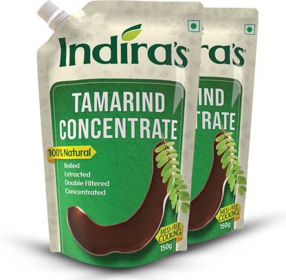 Indira Tamarind Concentrate Pack of 2 (150+150g)