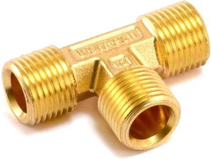 Marshland 1/4 Male Brass Flair Connector Patch Fitting