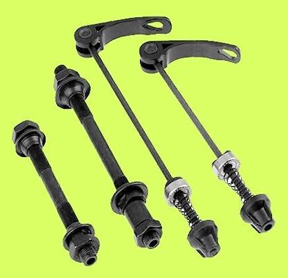 HouseOfCommon Bicycle Cycle Hub Skewers Quick Release with Hollow Axle Set 0008711 Pedal