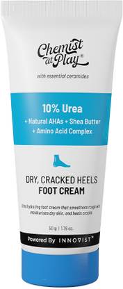 Chemist at Play Foot Cream for Cracked Heels & Diabetic Foot | Up to 24 hours of Moisturization