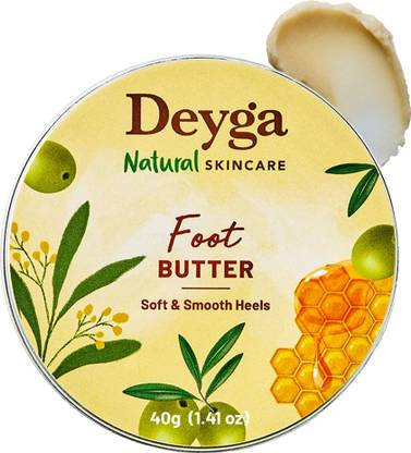 Deyga Foot Butter | Prevents Cracked Heels and Wrinkles | Moisturises the Feet