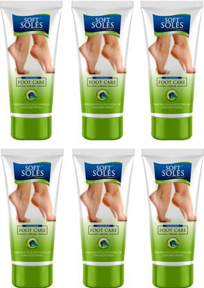 SOFT SOLES Herbal Foot Cream | Intensive Repair for Cracked Heels | Smooth Feet
