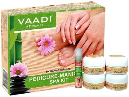 वादी हर्बल्स Pedicure Manicure Spa Kit - Soothing & Refreshing