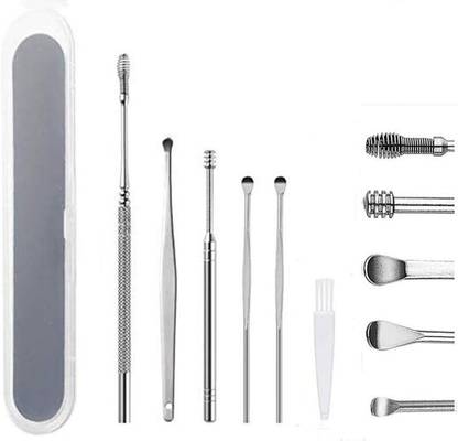 Miss Hot Ear Curettage Earwax Removal Ear Wax Cleaner Swab Spiral Ear Pick