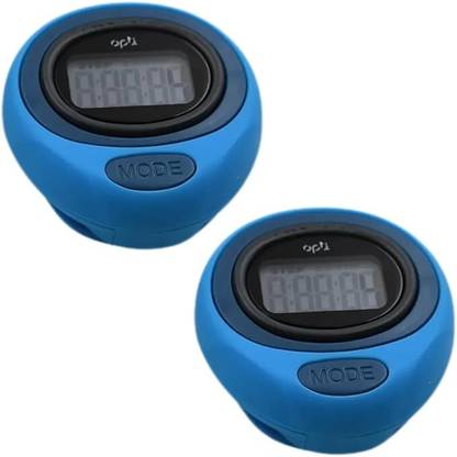 Lipzie BUY ONE GET ONE Digital Pedometers for Men and Women Monitor Walking, Running, Calories, Distance, Speed