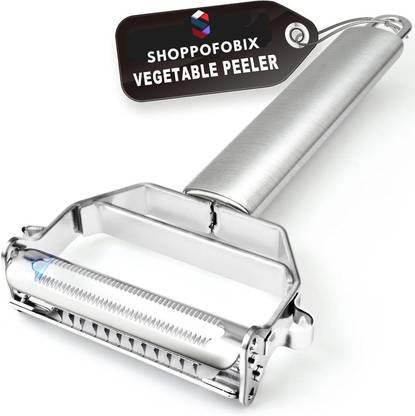 SHOPPOFOBIX Julienne Peeler Fruit Vegetable Shredder potato Slicer Ultra Sharp Stainless Y Shaped Peeler