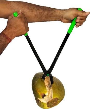 RUDRANKSH CRAFT husk peeler/coconut outer shell extractor/coconut husk remover Y Shaped Peeler
