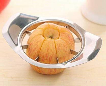 GOLDINKS Stainless Steel Apple Cutter | Manual Slicer with 8 Blades and Handle Apple Slicer