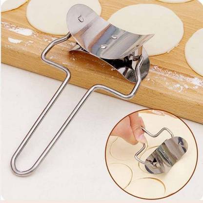 Masox Store Stainless Steel Puri Cutter Machine with Handle for Home Kitchen Baking Tools K1 Kitchen Tool Set