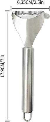 DIKPULGROUP Stainless Steel Corn Peeler Quick Corn Stripper Tool Sharp Blade Y Shaped Peeler