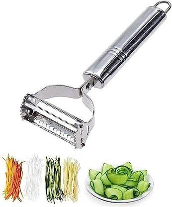 SEAHAVEN Fancy Peeler 2 in1 Stainless Steel Peeler Grater Fruit Vegetables Peeler Kitchen Y Shaped Peeler