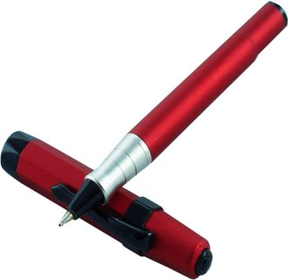 auteur Mini Series Cooper Red Matte Finish Designer Metal Body Magnetic Cap Gift Roller Ball Pen