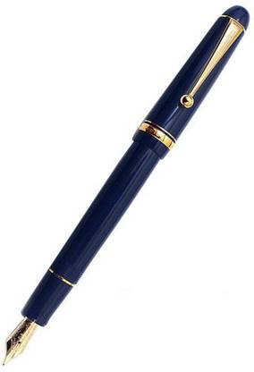 PILOT Custom 74 Dark Blue GT Fountain Pen – 14Kt Gold Medium Nib Fountain Pen