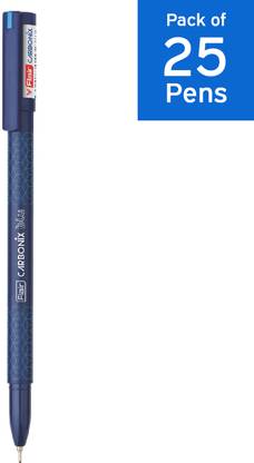 FLAIR Carbonix Blu Ball Pen Sipper Pack |0.7 mm| Low-Viscosity Ink With Smooth Writing Ball Pen