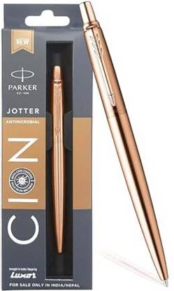 PARKER Jotter Antimicrobial Stainless Steel, Cion Coated Ball Pen