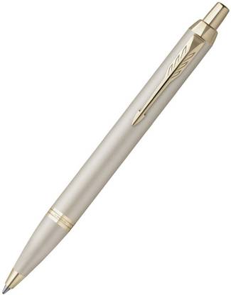 PARKER IM MONOCHROME CHAMPAGNE TRIM BALLPOINT PEN Ball Pen