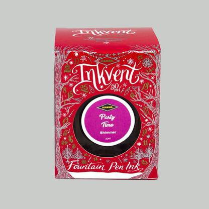 DIAMINE INKVENT RED EDITION PARTY TIME 50 ML -SHIMMER Ink Bottle