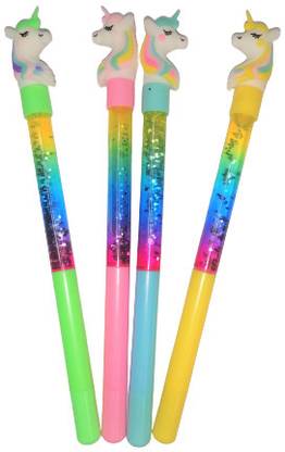 Oneclickshopping Unicorn shimmer water Shape Gel Pen Gel Pen