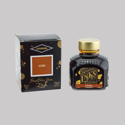 DIAMINE OCHRE 80 ML. Ink Bottle