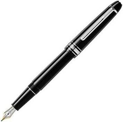 Montblanc 145-Meisterstuck Classique Platinum with Gold fine Nib Fountain Pen