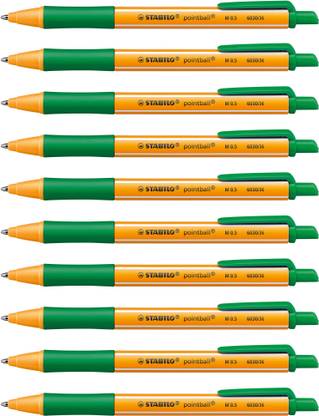 Stabilo Pointball Ball Point Pen | Click Mechanism | 0.5mm Ball Pen