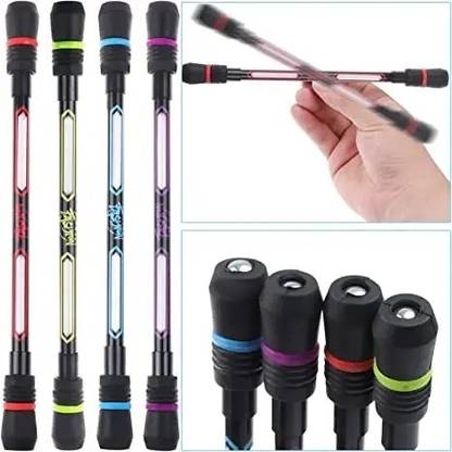HICOBER Spinning Rotatable Finger Pen - Non-Slip Coated Spinning Pen Ball Pen
