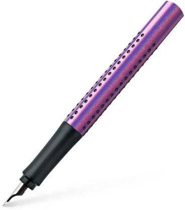 FABER-CASTELL Grip 2011 Edition Glam Violet Fountain Pen – Medium Nib Fountain Pen