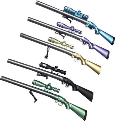 Nehuu creation Blue Tactical Rifile With Scope Ball Pen