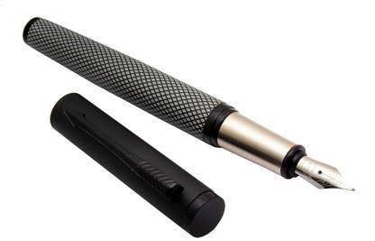 Ledos Picasso Parri Hyper Chess Matte Black Finish Cap Arrow Clip Fountain Pen