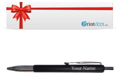 Printdoot.com Printdoot Gifts Personalized Pen With Engraved Victor Matt Black Ball Pen Ball Pen