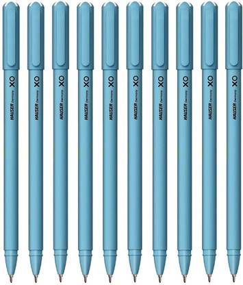 HAUSER XO Ball Pen Box Pack | Tip Size 0.6 mm With Gel Pen Ink Eraser Ball Pen
