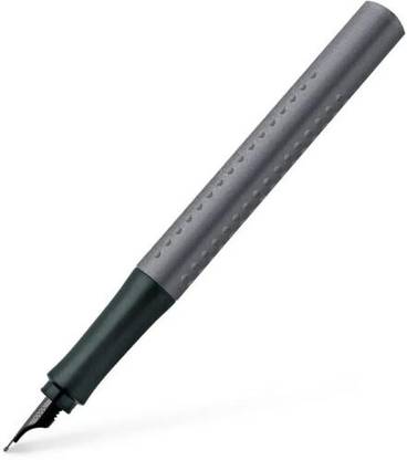 FABER-CASTELL Grip 2011 Edition Anthracite Fountain Pen – Medium Nib Fountain Pen