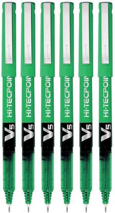 PILOT Hi-Tecpoint 0.5mm V5 Extra Fine Point Pure Liquid Ink Roller Ball Pen