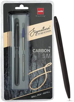 Cello Signature Carbon Slim Ball Pen