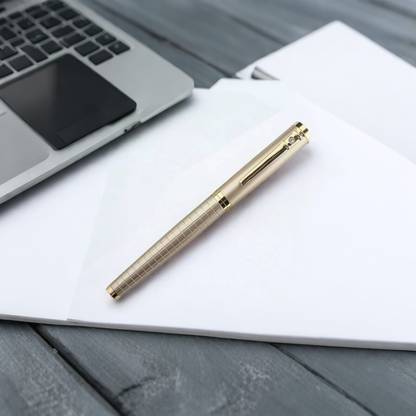 Krink Metal Pen F114 black and Golden Combination Fountain Pen