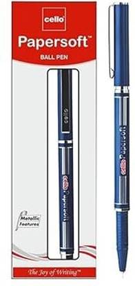 Cello Cello Papersoft|Smooth Ball Pens with superior writing experience Ball Pen