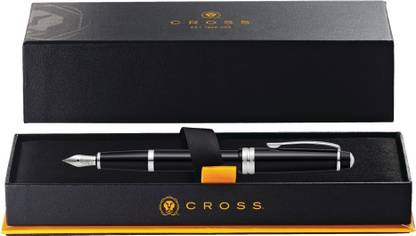 CROSS Light Polished Black Resin Fountain Pen Fountain Pen