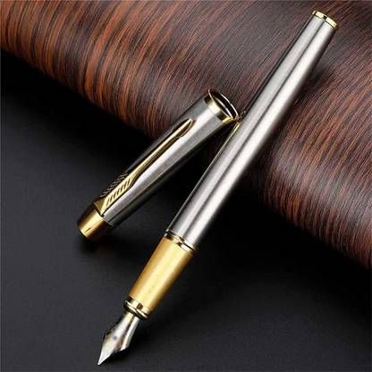 Krink Metal Pen F109 silver and Golden Combination Fountain Pen