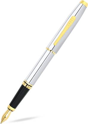 CROSS Coventry Chrome With Gold Tone Appointments Fountain Pen