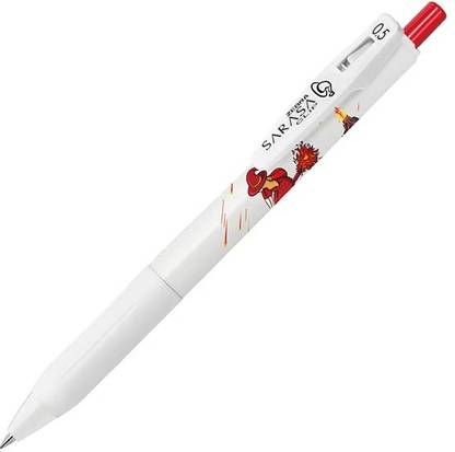 Zebra Sarasa Clip 0.5mm Gel Ink Ballpen Limited Edition Design [JJ15-WI-R] - Witch Pattern Gel Pen
