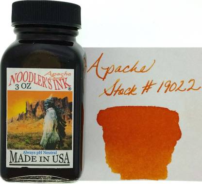 Noodler's (Apache Sunset - 88 ML) 19022 Ink Bottle