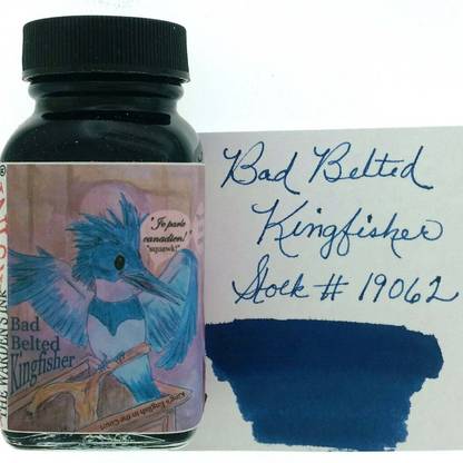 Noodler's (Bad Belted Kingfisher - 88 ML) 19062 Ink Bottle