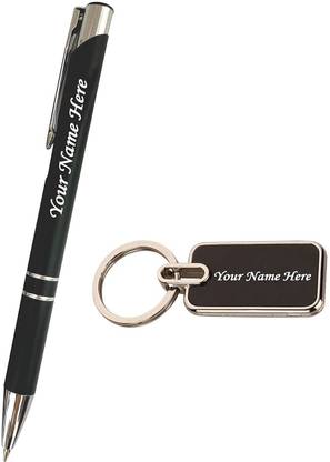 THE P3 STORE PERSONALIZED PEN AND KEYCHAIN GIFT SET Pen Gift Set