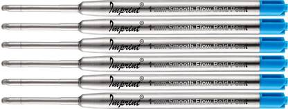 IMPRINT 6 Pcs Jotter Common Fit Blue Ink Refills Refill