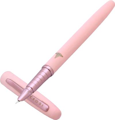 K K CROSI Pink Color Premium Metal Body Signature Series Perfect For Gifting Fountain Pen Fountain Pen