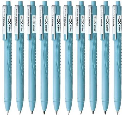 HAUSER XO 20, 0.7 mm Comfortable Grip With Smudge Free Writing, Retractable Ball Pen