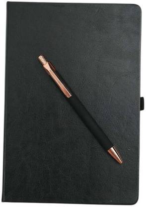 Submarine 1539 Premium Signature Note - Black Diary and Pen Pen Gift Set